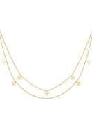 double clover necklace